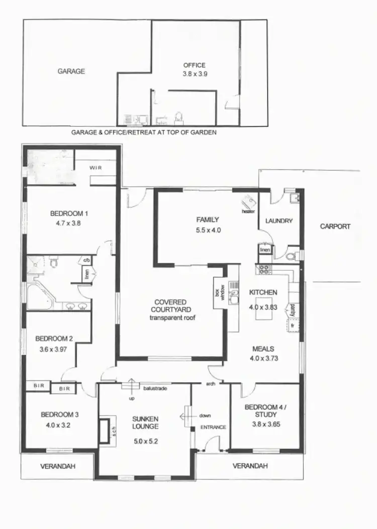 Floorplan of Homely house listing, Address available on request