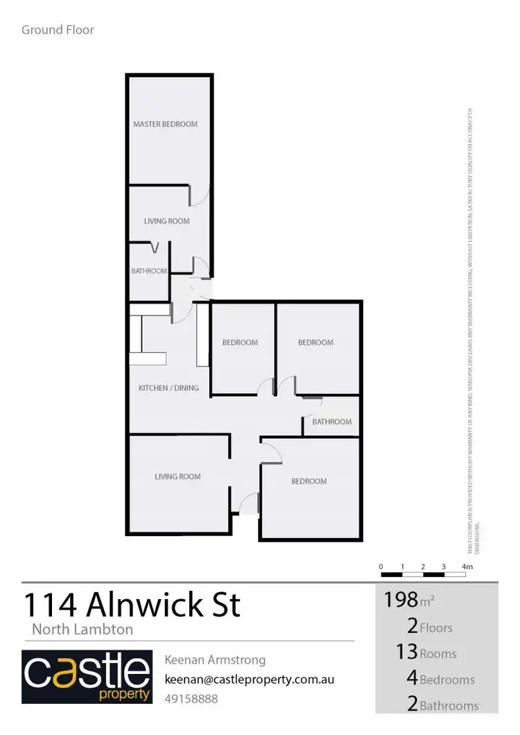 Floorplan of Homely house listing, 114 Alnwick Rd, North Lambton NSW 2299