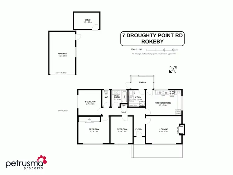 Floorplan of Homely house listing, 7 Droughty Point, Rokeby TAS 7019