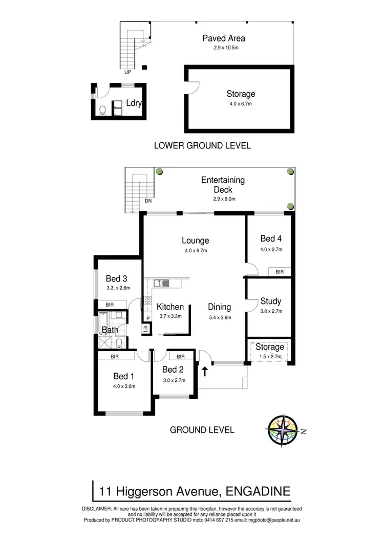 Floorplan of Homely house listing, 11 Higgerson Avenue, Engadine NSW 2233