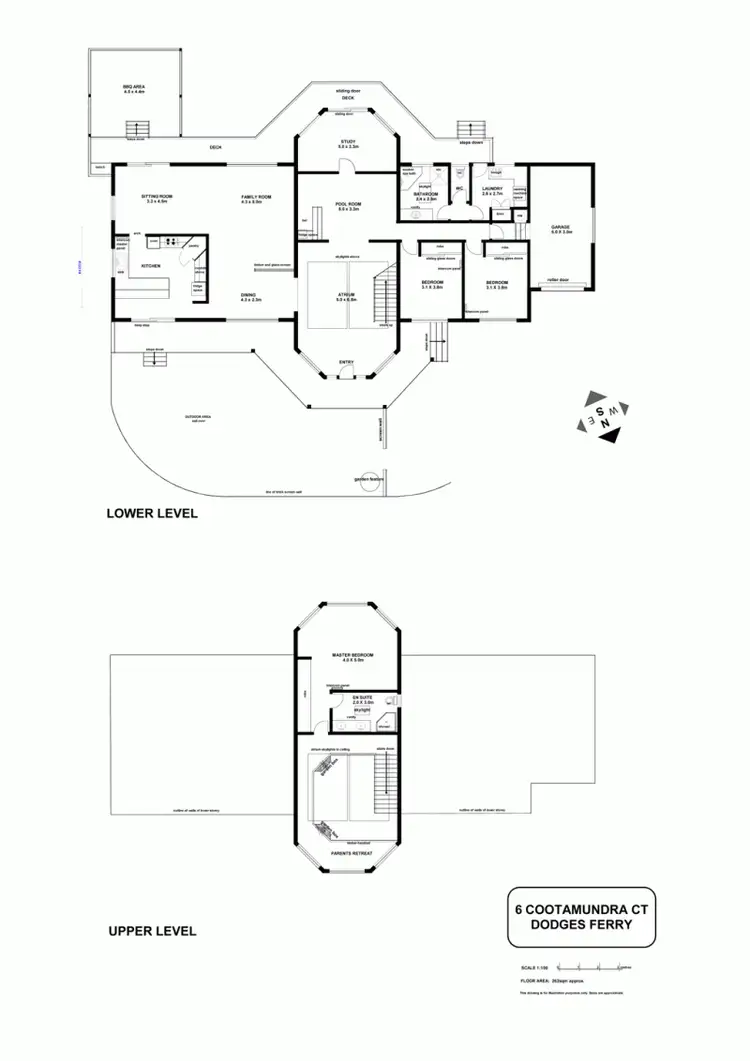 Floorplan of Homely house listing, 6 Cootamundra Court, Dodges Ferry TAS 7173