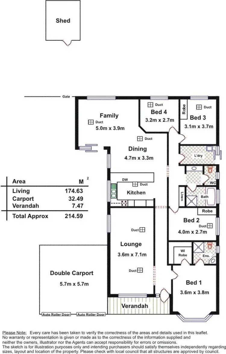 Floorplan of Homely house listing, Address available on request