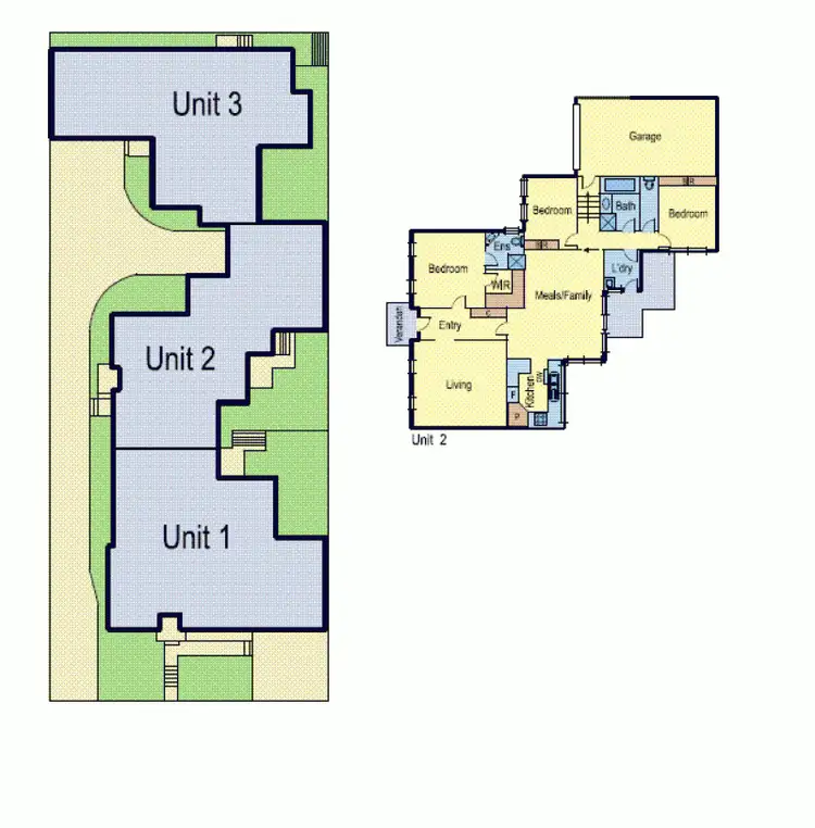 Floorplan of Homely house listing, 2/41 Percy Street, Newtown VIC 3220