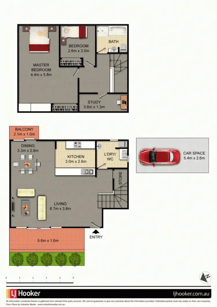 Floorplan of Homely apartment listing, 17/225-227 Denison Rd, Dulwich Hill NSW 2203