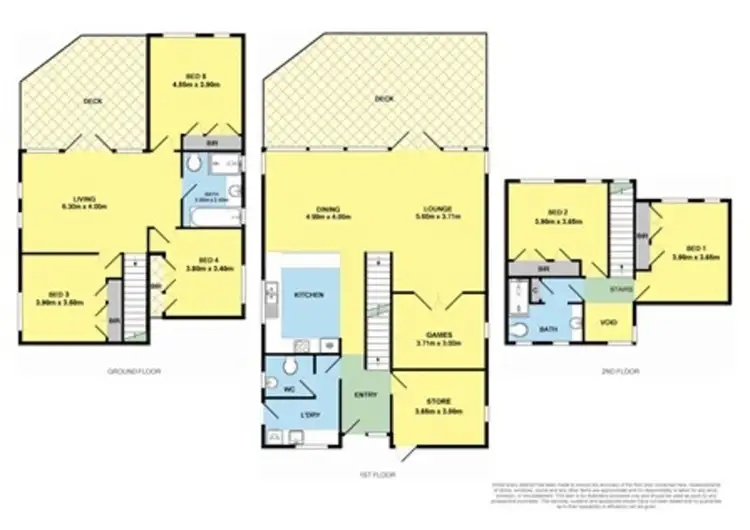 Floorplan of Homely house listing, 52A Dorman Street, Lorne VIC 3232