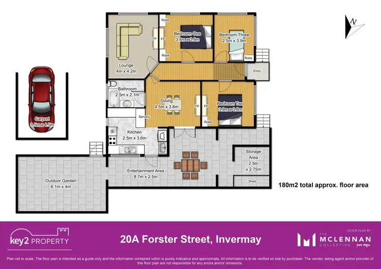 Floorplan of Homely house listing, 20A Forster Street, Invermay TAS 7248