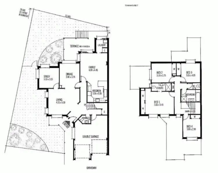 Floorplan of Homely townhouse listing, 7/129 Aiken Road, West Pennant Hills NSW 2125