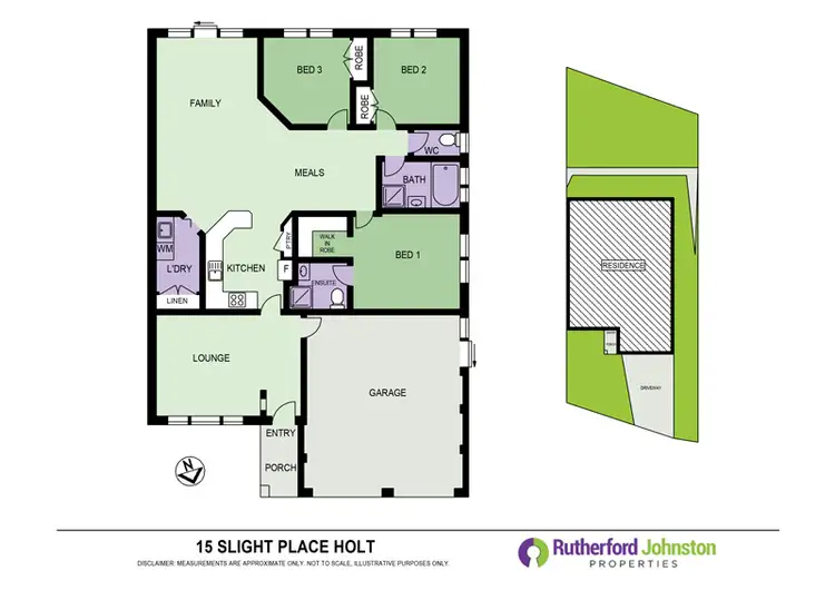 Floorplan of Homely house listing, 15 Slight Place Holt, Holt ACT 2615
