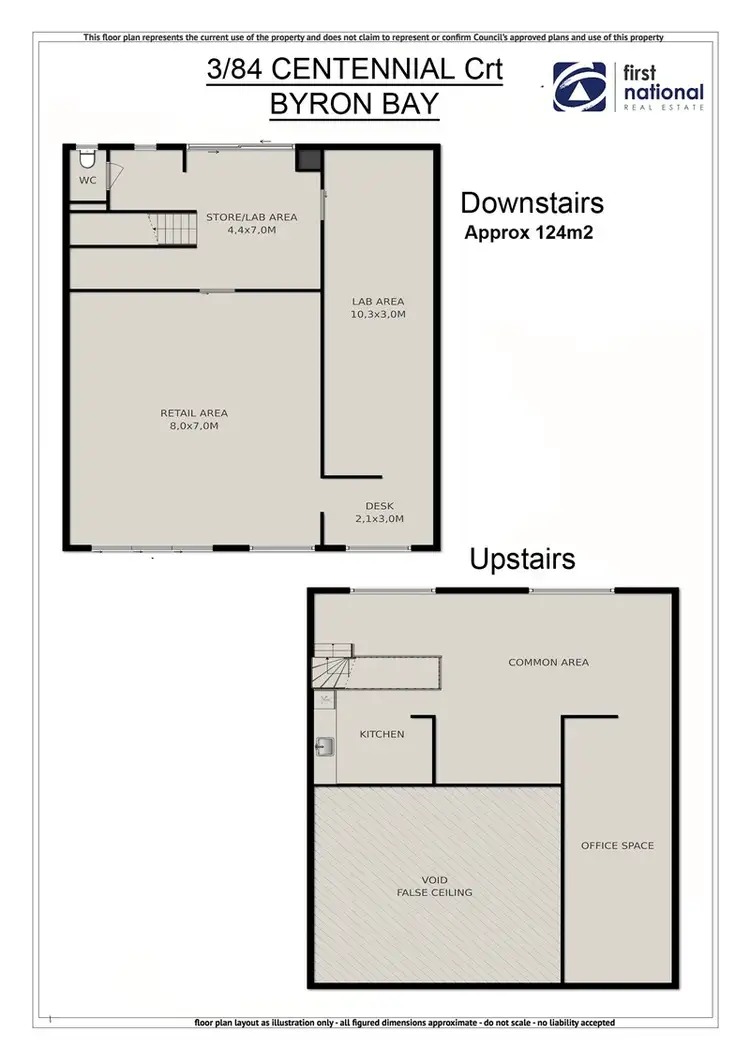 Floorplan of Homely warehouse listing, 3/84 Centennial Circuit, Byron Bay NSW 2481