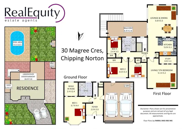 Floorplan of Homely house listing, 30 Magree Crescent, Chipping Norton NSW 2170