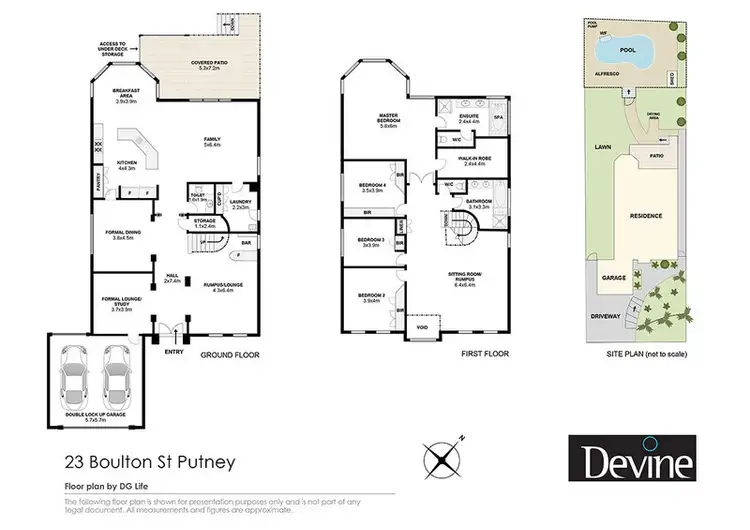 Floorplan of Homely house listing, 23 Boulton Street, Putney NSW 2112