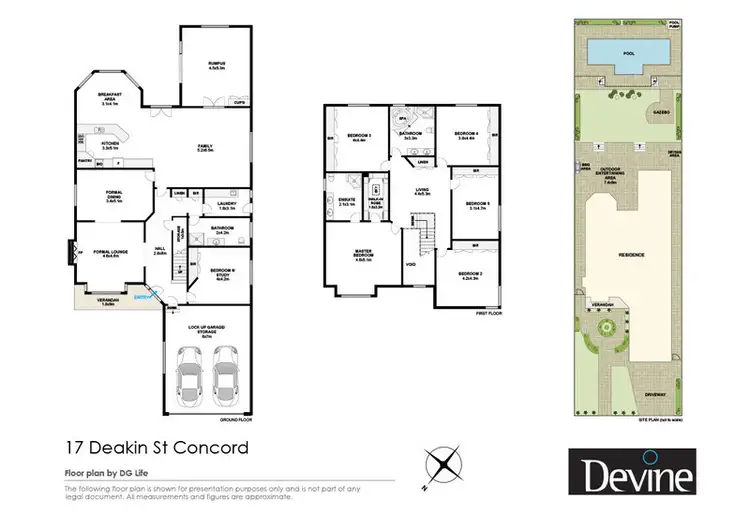 Floorplan of Homely house listing, 17 Deakin Street, Concord NSW 2137