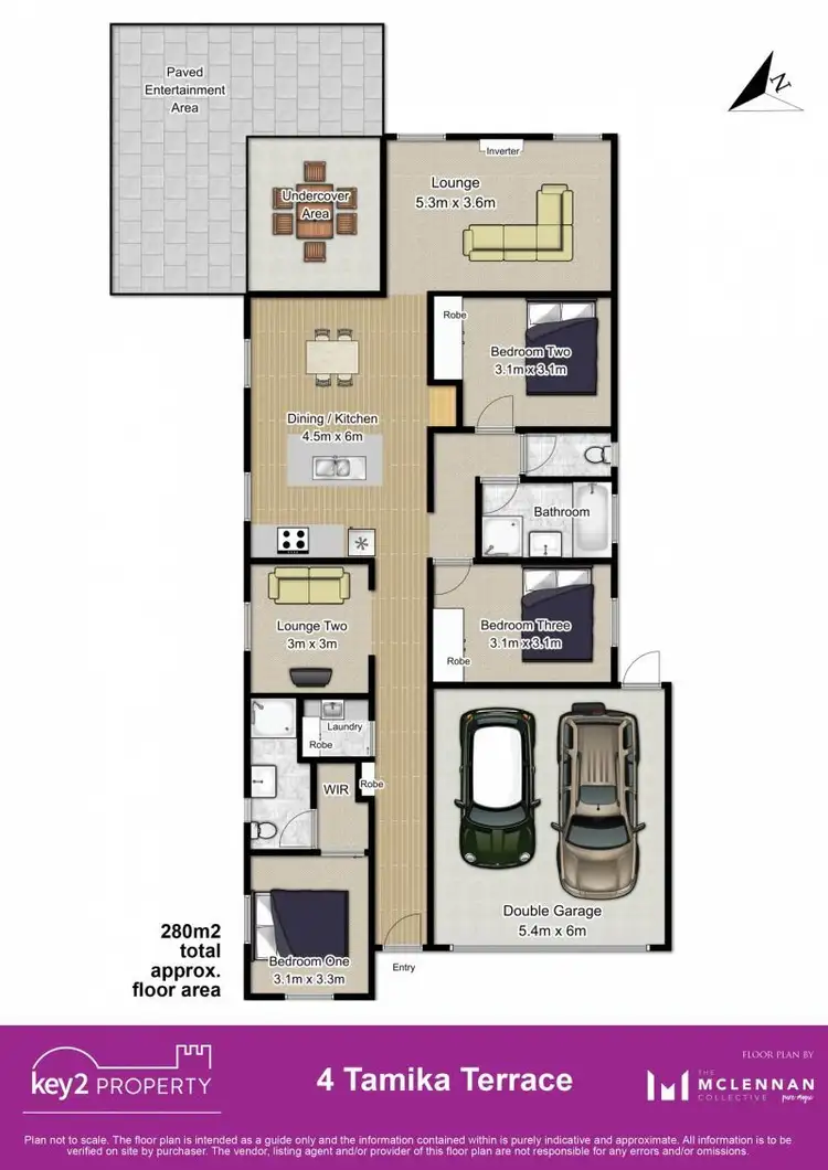 Floorplan of Homely house listing, 4 Tamika Terrace, Hadspen TAS 7290
