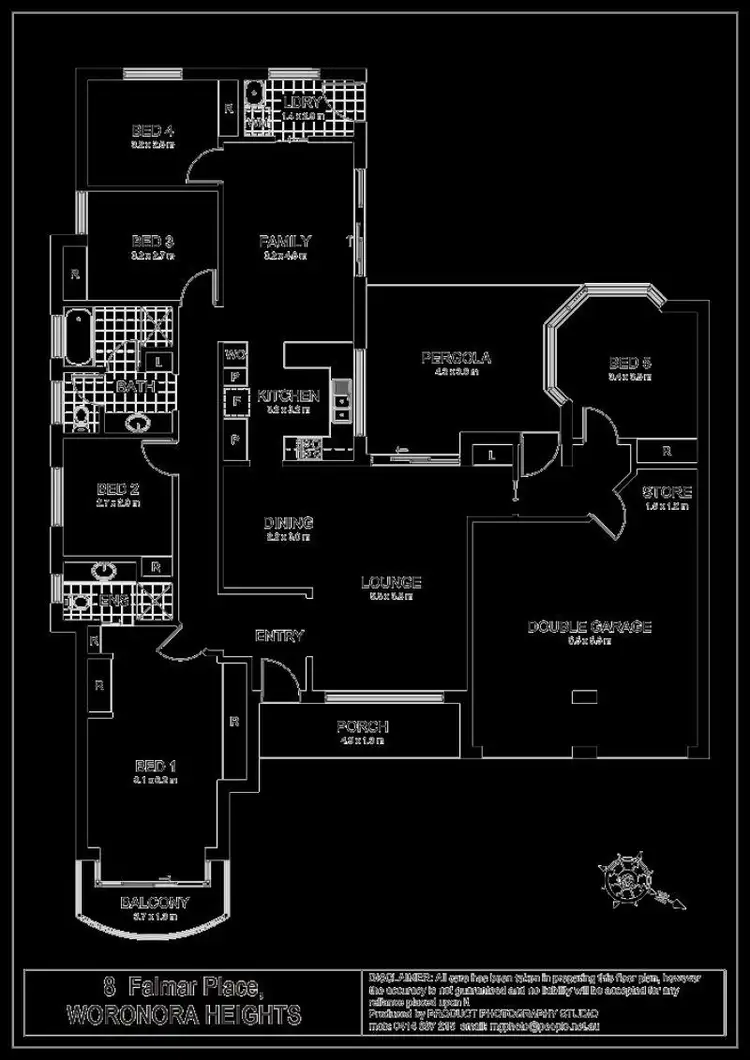 Floorplan of Homely house listing, 8 Falmar Place, Woronora Heights NSW 2233