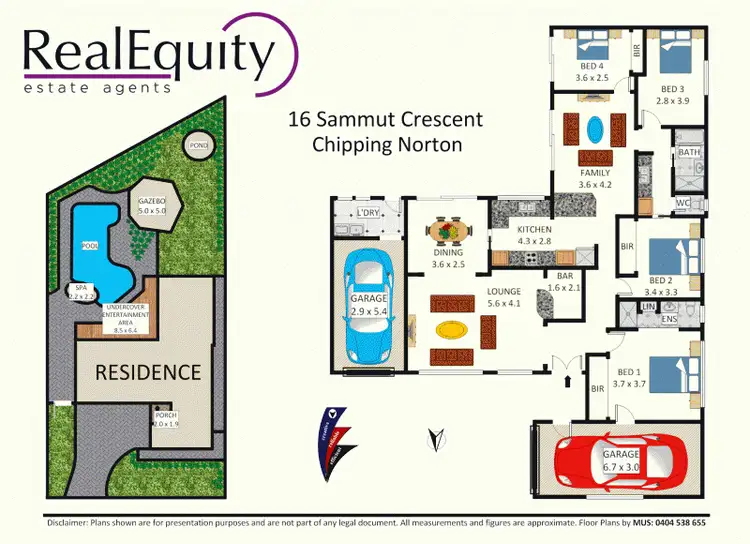 Floorplan of Homely house listing, 16 Sammut Crescent, Chipping Norton NSW 2170