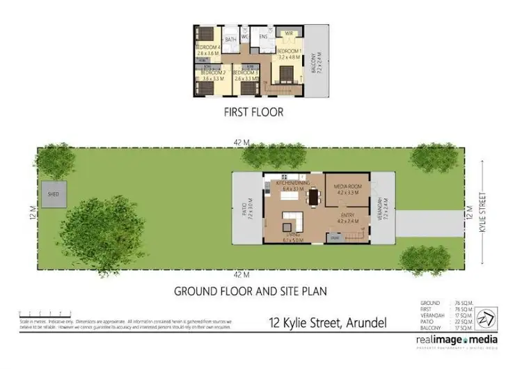 Floorplan of Homely house listing, 12 Kylie Street, Arundel QLD 4214