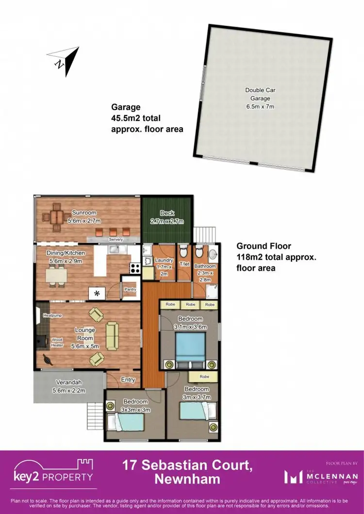Floorplan of Homely house listing, 17 Sebastian Court, Newnham TAS 7248