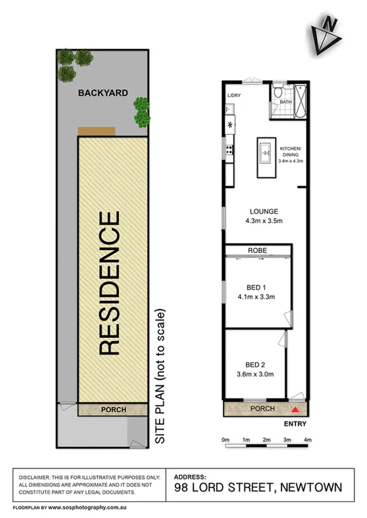 Floorplan of Homely house listing, 98 Lord Street, Newtown NSW 2042