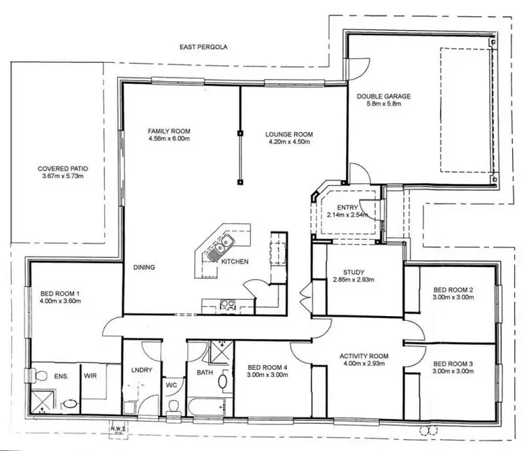 Floorplan of Homely house listing, 30 The Parkway Place, Mapleton QLD 4560