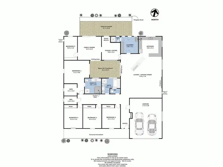 Floorplan of Homely house listing, Address available on request