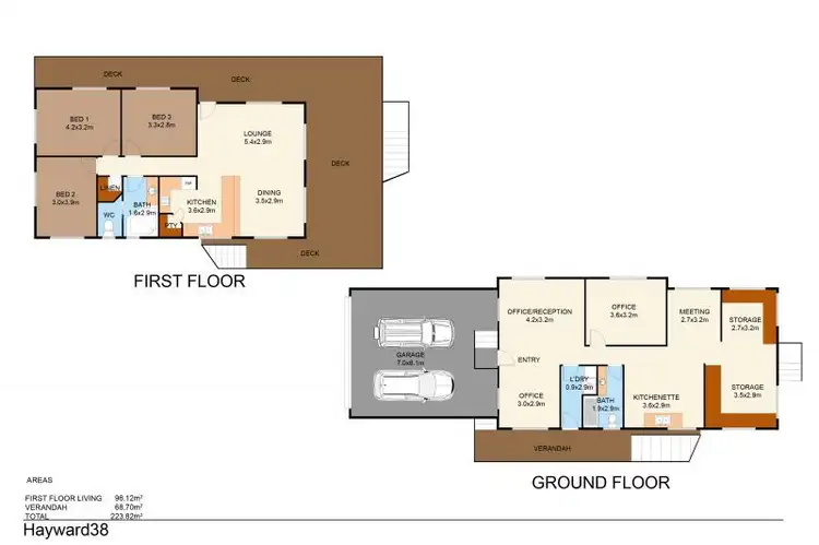 Floorplan of Homely house listing, 38 Hayward Street, Mooroobool QLD 4870