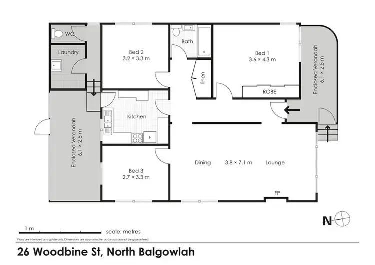 Floorplan of Homely house listing, 26 Woodbine Street, North Balgowlah NSW 2093