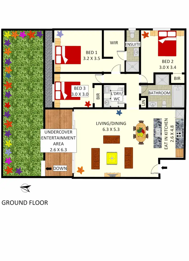 Floorplan of Homely apartment listing, 2/16-17 South Parade, Campsie NSW 2194