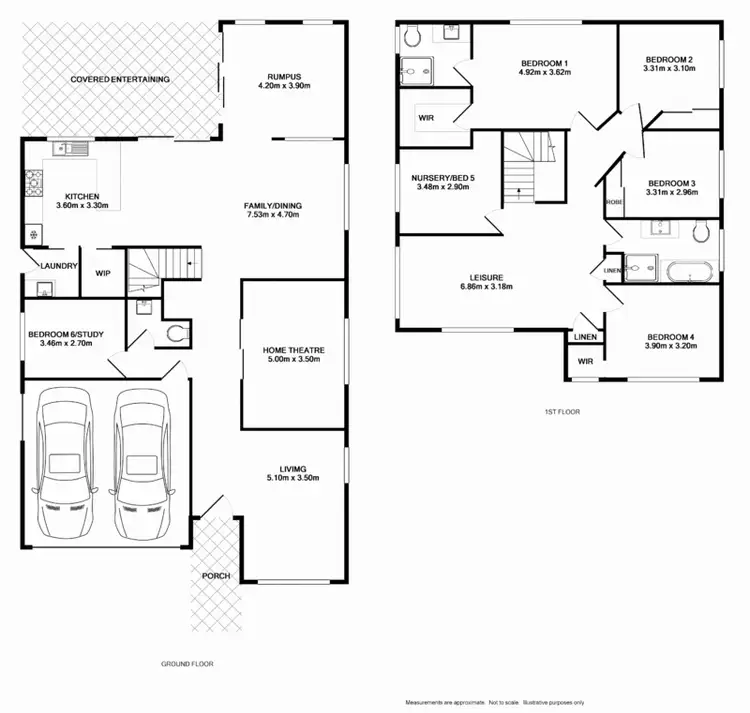 Floorplan of Homely house listing, 5 Matich Place, Oran Park NSW 2570