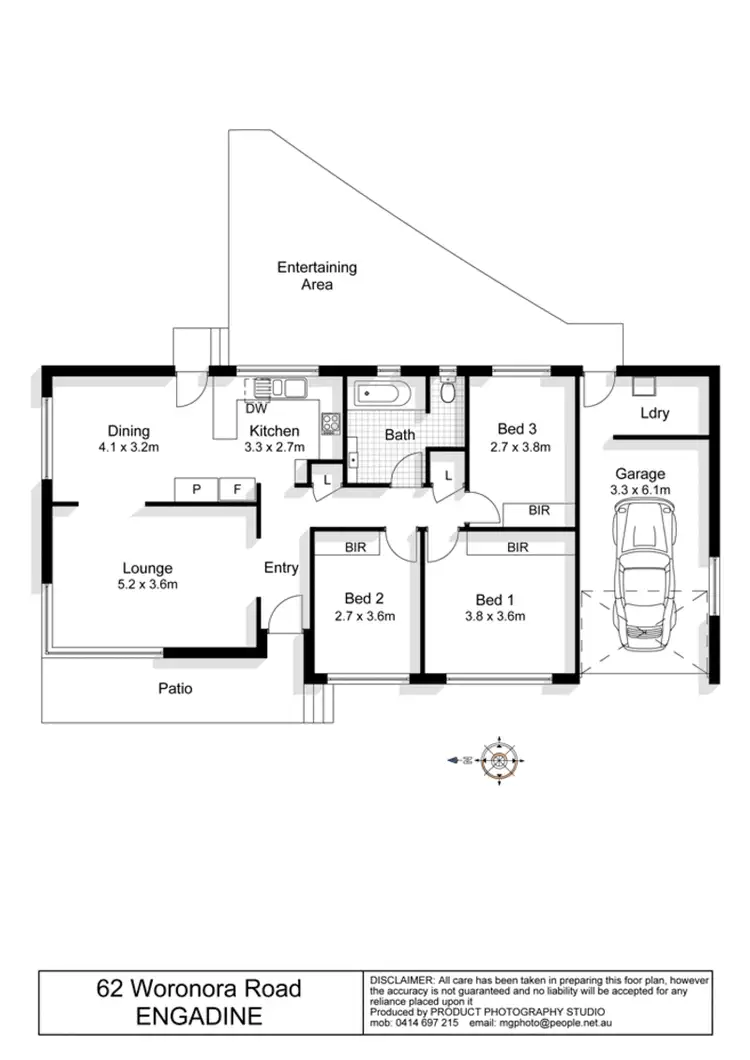 Floorplan of Homely house listing, 62 Woronora Road, Engadine NSW 2233