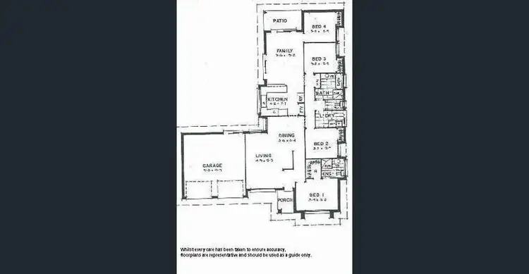 Floorplan of Homely house listing, 6 Myall, Narangba QLD 4504