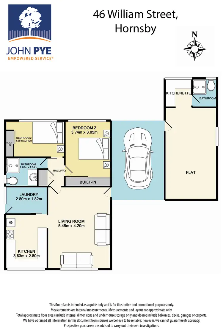 Floorplan of Homely house listing, 46 William Street, Hornsby NSW 2077