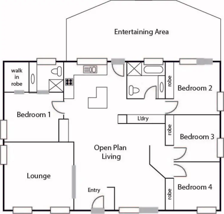 Floorplan of Homely house listing, 72 Namatjira Drive, Stirling ACT 2611