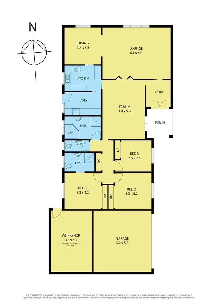 Floorplan of Homely house listing, 7 Moulamein Court, Hamlyn Heights VIC 3215