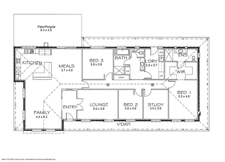 Floorplan of Homely house listing, Address available on request