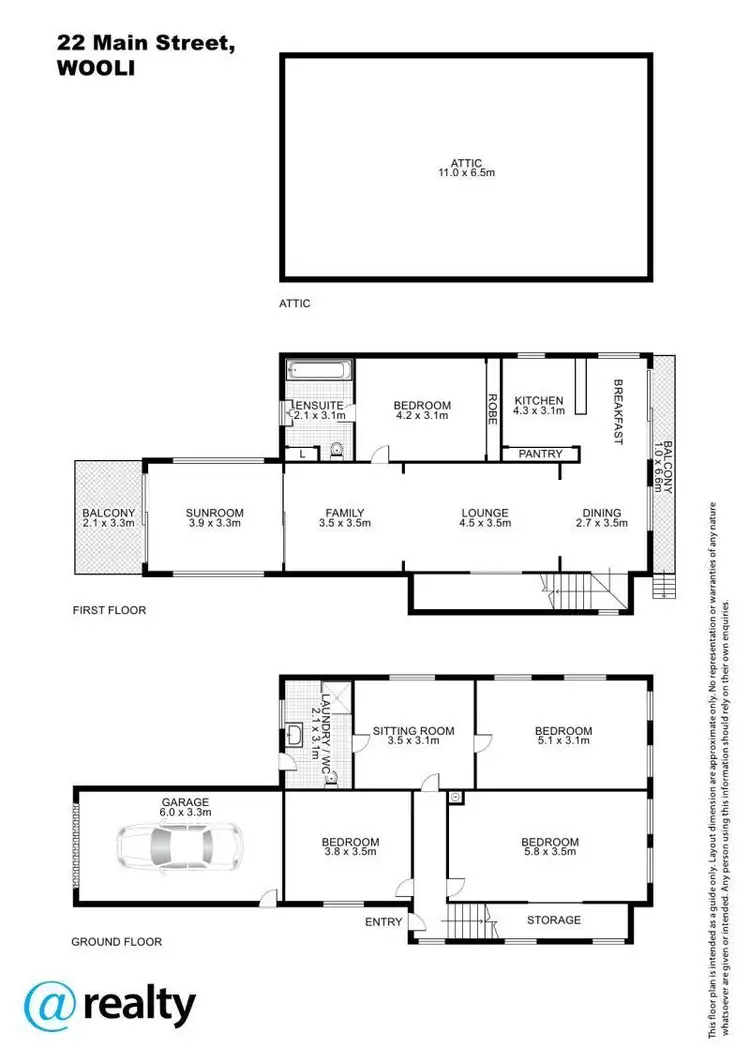 Floorplan of Homely house listing, 22 Main Street, Wooli NSW 2462