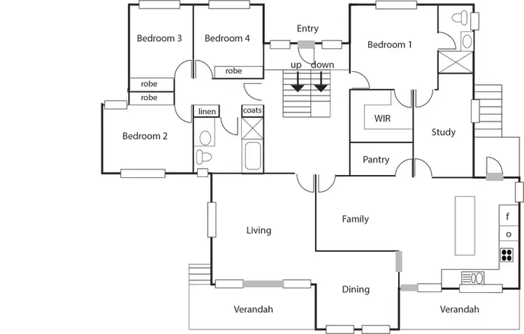 Floorplan of Homely house listing, 16 Molineaux Place, Farrer ACT 2607