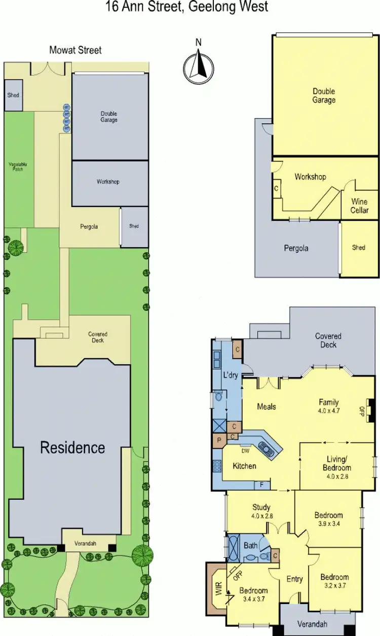 Floorplan of Homely house listing, 16 Ann Street, Geelong West VIC 3218