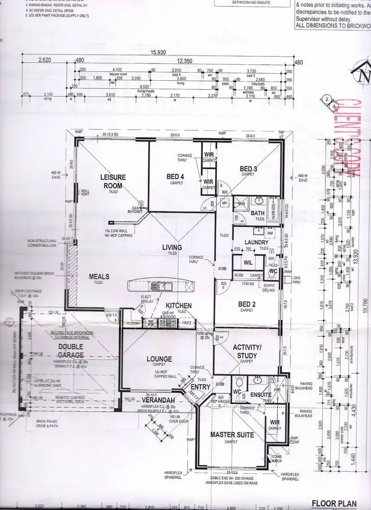 Floorplan of Homely house listing, 9 Westlinton Circle, Waikiki WA 6169