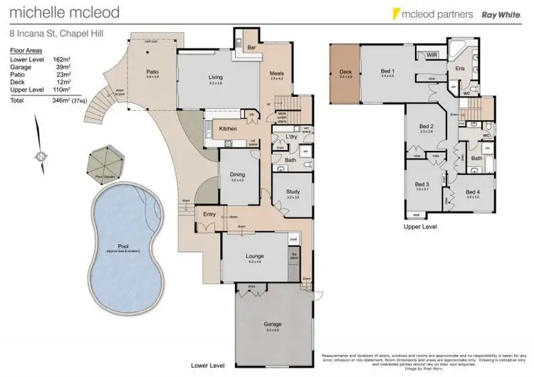 Floorplan of Homely house listing, 8 Incana Street, Chapel Hill QLD 4069