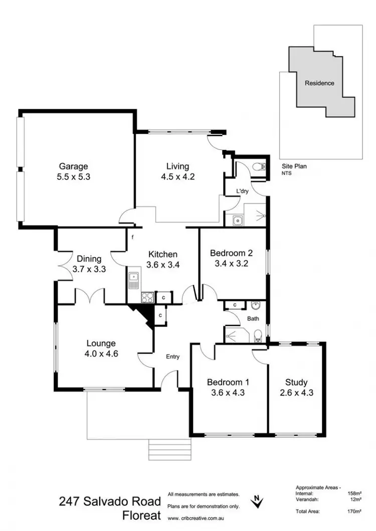 Floorplan of Homely house listing, 247 Salvado Road, Floreat WA 6014