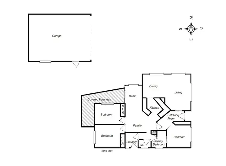 Floorplan of Homely house listing, 5 Leason Close, Dunlop ACT 2615