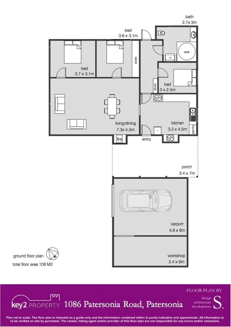 Floorplan of Homely house listing, 1086 Patersonia Road, Patersonia TAS 7259
