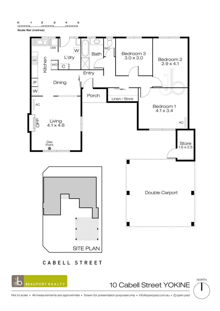 Floorplan of Homely house listing, 10 Cabell Street, Yokine WA 6060