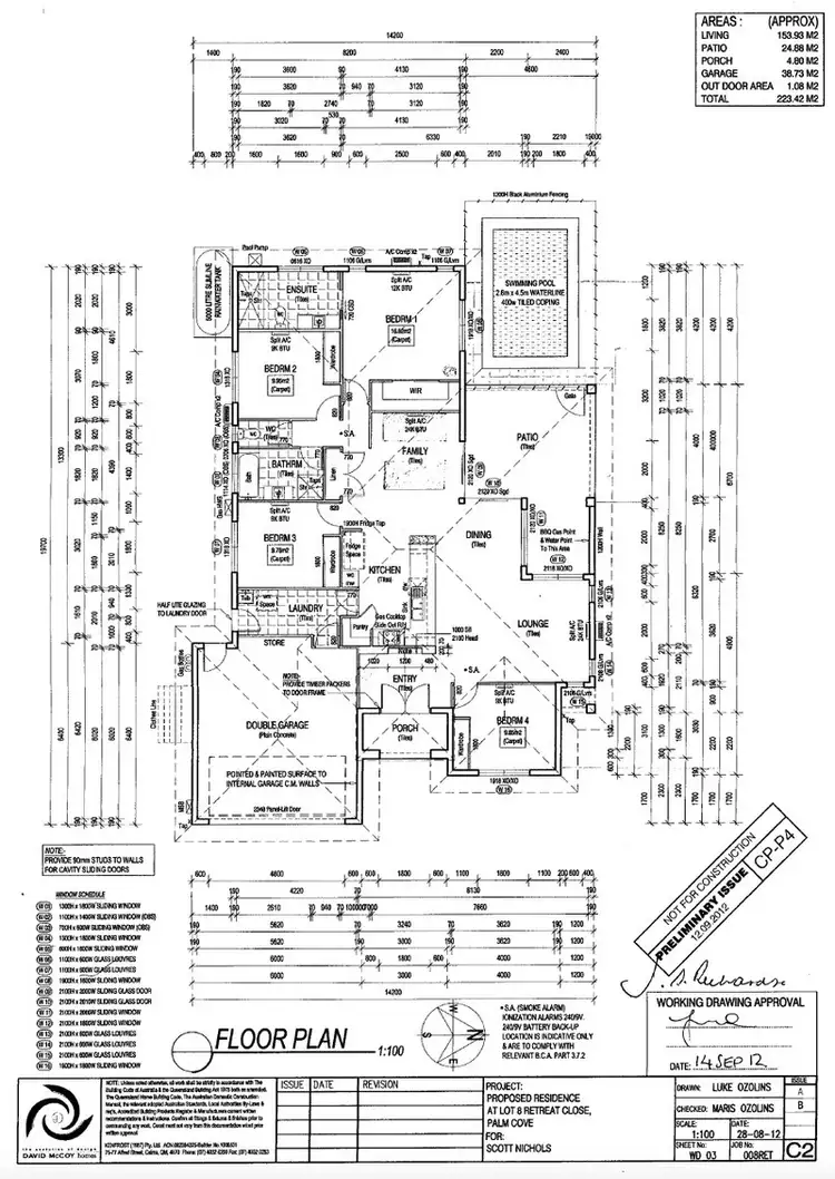 Floorplan of Homely house listing, 7 Retreat Close, Palm Cove QLD 4879