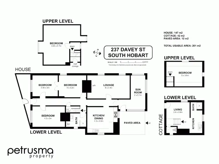 Floorplan of Homely house listing, 237 Davey Street, South Hobart TAS 7004