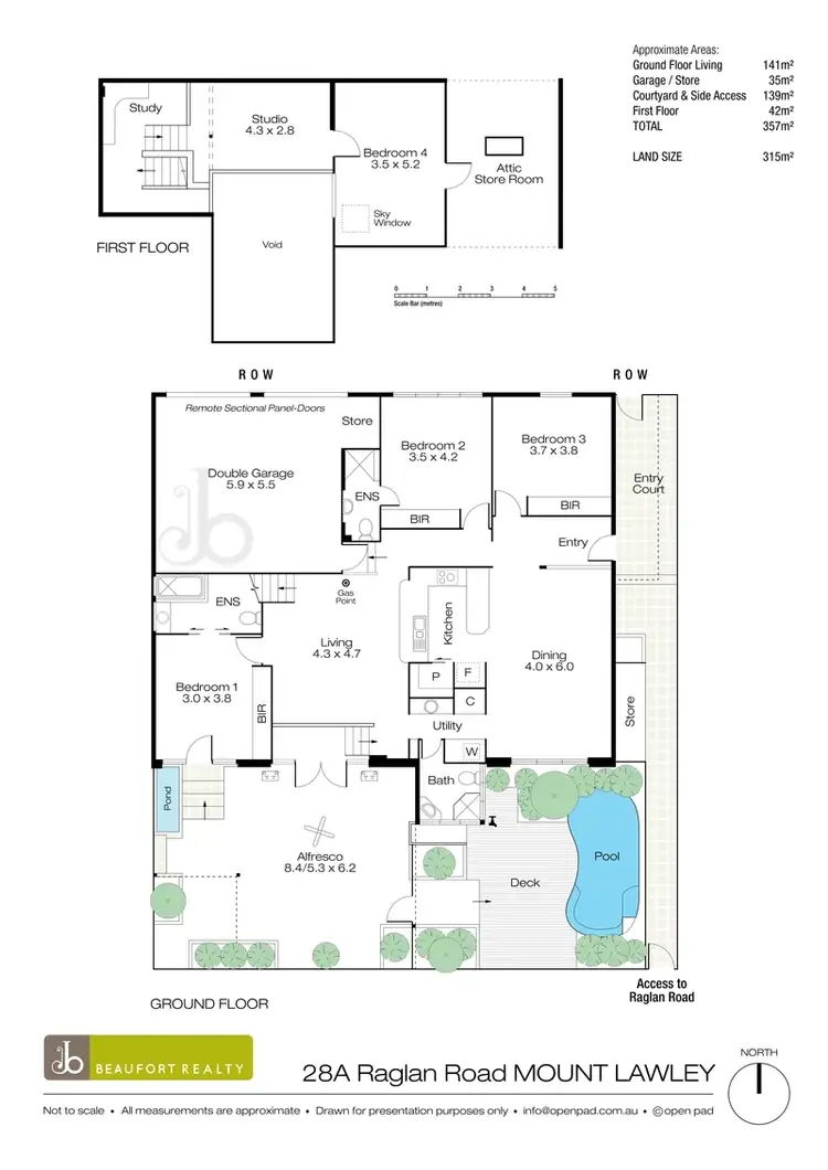 Floorplan of Homely house listing, 28A Raglan Road, Mount Lawley WA 6050