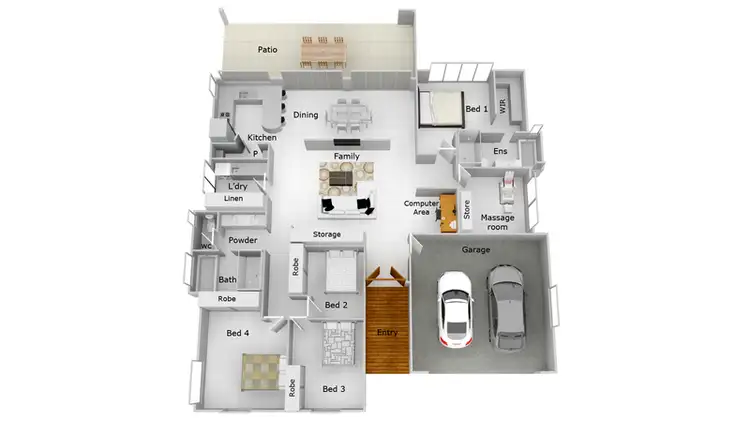 Floorplan of Homely house listing, 17 Bowline Close, Trinity Beach QLD 4879