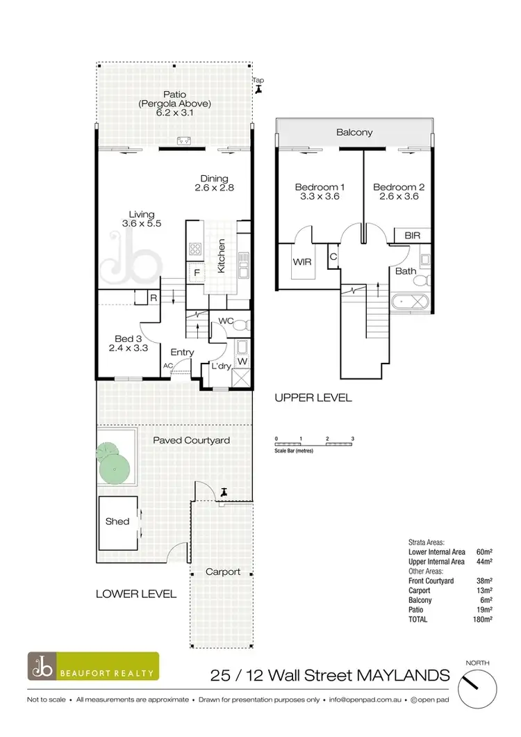 Floorplan of Homely townhouse listing, 25/12 Wall Street, Maylands WA 6051