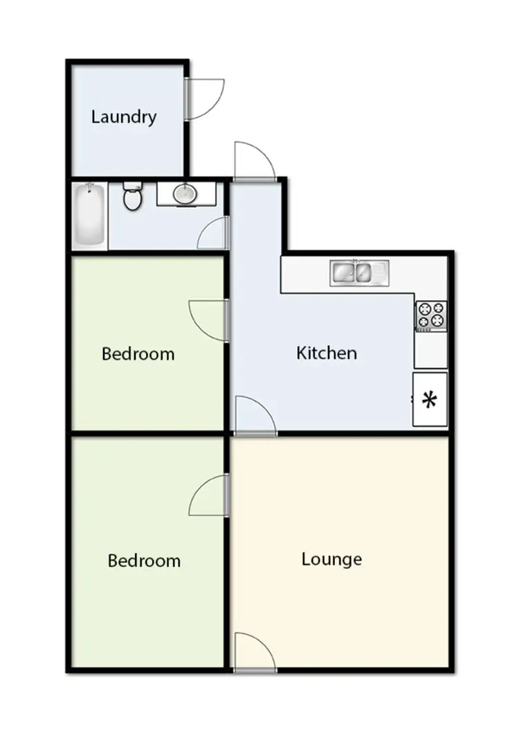 Floorplan of Homely house listing, 6 Victoria St, Adamstown NSW 2289