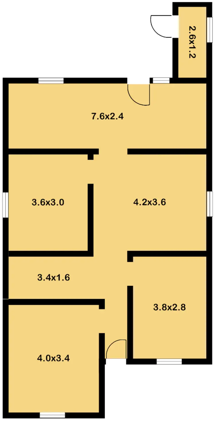 Floorplan of Homely house listing, 25 Trelawney Street, Croydon Park NSW 2133